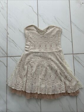 Vintage free people beaded dress